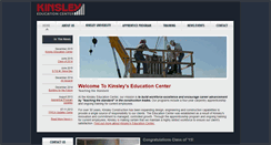 Desktop Screenshot of kinsleyeducation.com